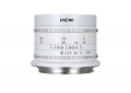 Nové provedení dvou objektivů v bílé OOOM 25-100 mm T2,9 Cine 9 mm T2,9 Zero-D Cine