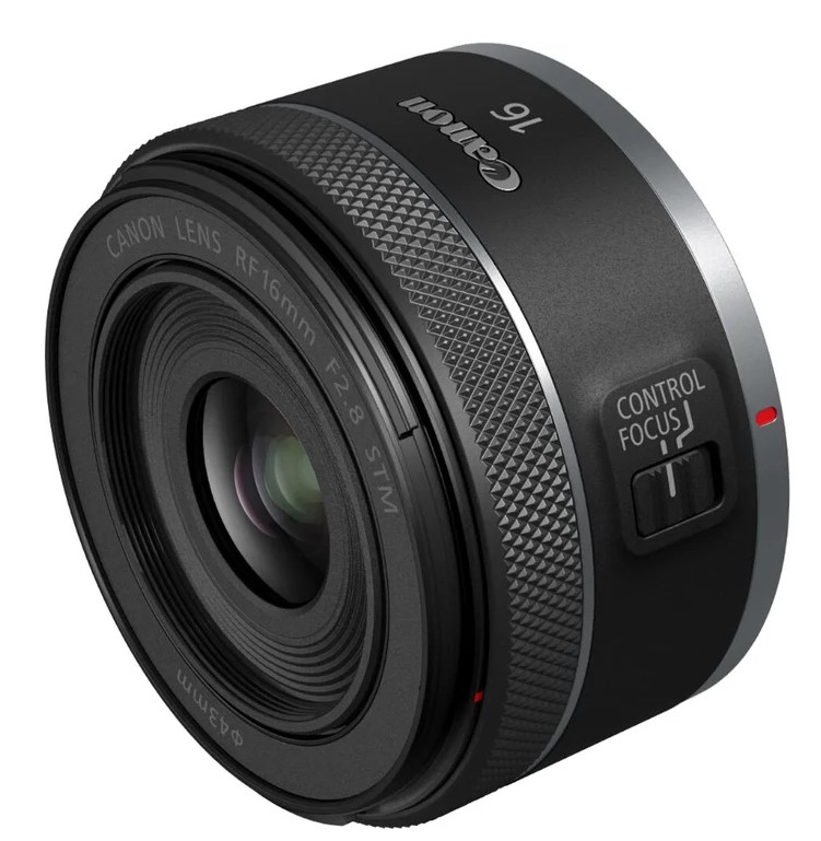Canon RF 16 mm f/2,8 STM a Canon RF 100–400 mm f/5,6–8 IS USM