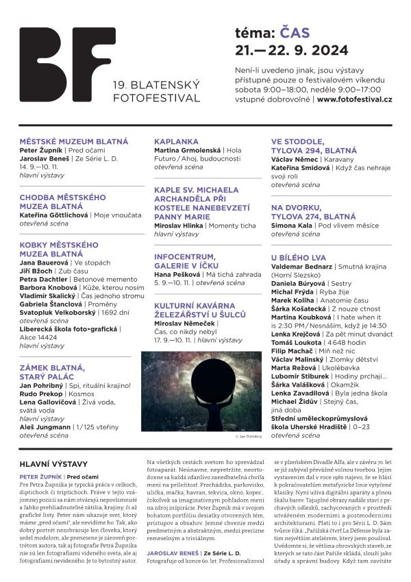 Blatenský fotoFestival Program 1