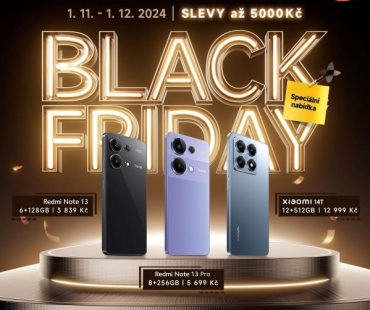 Xiaomi Black Friday: Slevy až 5 000 Kč na špičkové technologie