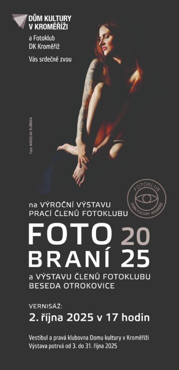 FotoBraní 2025 pozvánka