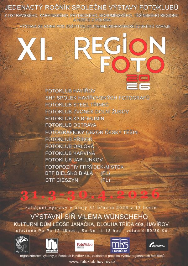 Regionfoto Havířov 2026 plakát