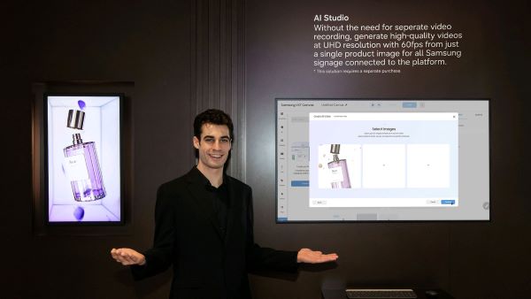 Samsung informační panel