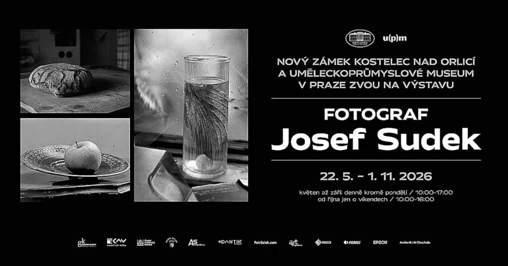 Výstava Josef Sudek v Kostelci nad Orlicí pozvánka
