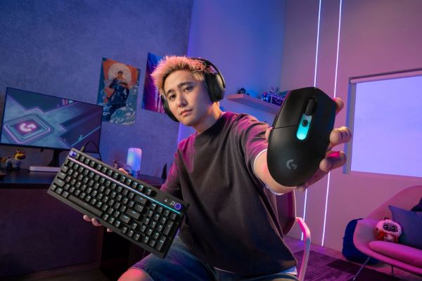 Logitech myš a klávesnice