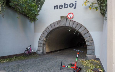 Nová galerie v Žižkovském tunelu