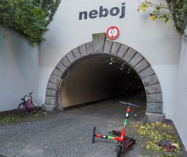 Nová galerie v Žižkovském tunelu